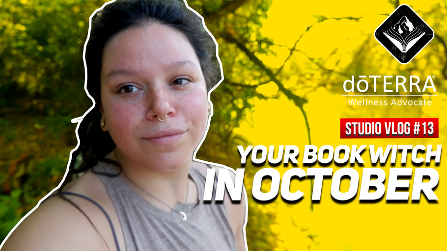 Your Book Witch in October || STUDIO VLOG #13 || 10/20/20 || Mountain Bound Books